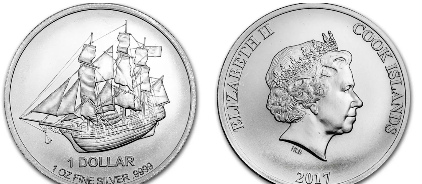 Cook Islands Silver Bounty Coins Prices Design History Updated 2023